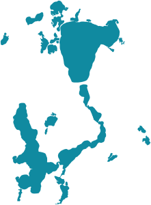 lakes area lake outline